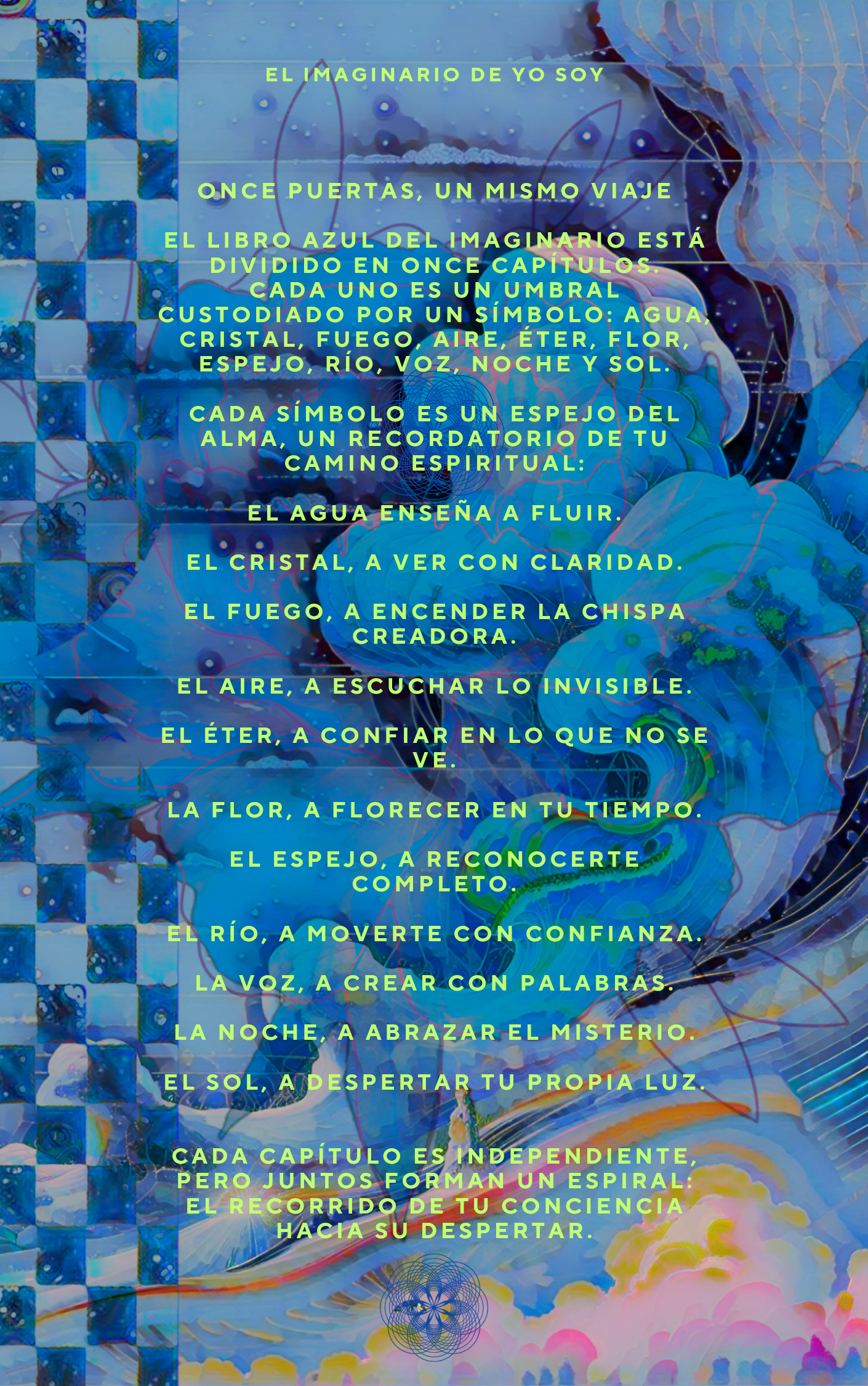 El libro azul del imaginario
