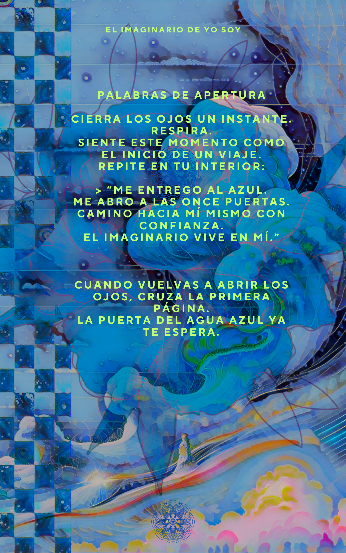 El libro azul del imaginario